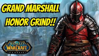 Grand Marshall PVP Honor Grind! Frost Mage - WoW Classic