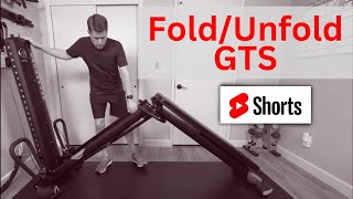 Fold & Unfold Your Total Gym GTS Encompass In Less Than A Minute #shorts  #totalgym