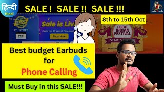 Best #earbuds for Phone calling under budget ⚡⚡Selected products to buy in this Sale