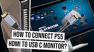 How to Connect PS5 HDMI to USB C Monitor (2024)