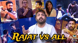 BIGGBOSS18 : RAJAT VS ALL 😱 NOMINATED VIVIAN KARAN🔥 DIGVIJAY KASHISH AVINASH CHAHAT ALICE❓SHILPA😭