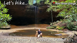 An Afternoon At Copperas Creek Falls - Red River Gorge - Clifty Wilderness - Kentucky - 8/14/23