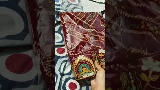 Cheapest 😱Rajasthani saree from meesho #shorts #youtubeshortsvideo #viralshorts #meesho #viral