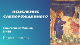 Беседы о Евангелии. Исцеление слепорожденного (Ин. 9.1-38)