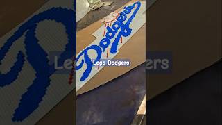 LEGO Dodgers #crazy #legos #Dodgers #worldseries #amazing #jgkix