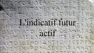 L'indicatif futur actif en grec ancien