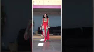 hot and sexy girl.walking