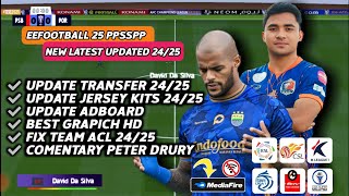 Donwload Efootball™ 25 PPSSPP Full Asia, New Latest Updated 24/25, Best Graphic HD