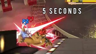 5 second stock with Bowser vs lucina