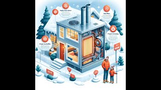 Keeping a furnace running effectively in winter.