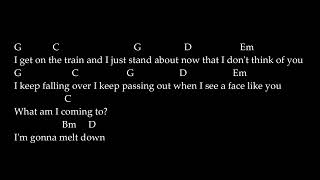 Chord black star- Radiohead