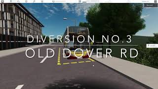 Canterbury Route Learning: Bus Station diversions