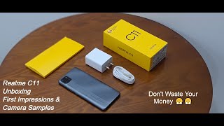 Realme C11 Unboxing & First Impressions: Design | Display | Camera Samples 🔥🔥🔥