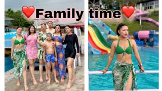 Kathmandu मा धेरै गर्मी भएर Swimming गर्दै | Family संग केहि दिनको लागि Dharan जादैं🇳🇵