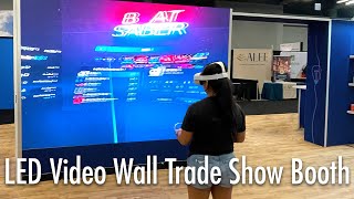 Tradeshow LED Video Wall - VIRTUAL REALITY BOOTH - South By Southwest 2022 - Austin TX