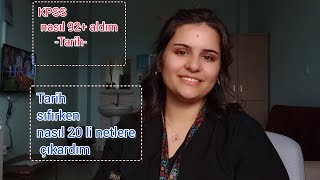 KPSS Tarihten netleri artırma yolları || Tarih dersine nasıl çalışır || Tavsiyeler