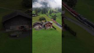 switzerland daughter drone view #shorts #travel