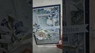 Kartka z okazji urodzin #scrapbooking #urodziny #kartka #rękodzieło