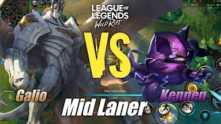 Galio Mid Lane Strongest Champion - League of Legends: Wild Rift