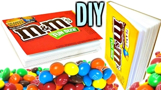 How To Make A Mini Work From M & M Candy Box | Handmade Learning Supplies