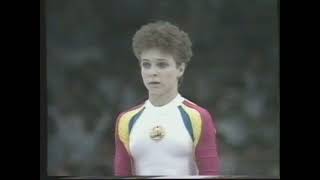 Daniela Silivas (ROM) - Olympics 1988 - Compulsory - Horse Vault