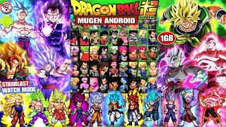 NEW UPDATE!! DRAGON BALL SUPER MUGEN WATCH MODE ANDROID (BEST CHARACTERS) StarBlast Anime War Mugen