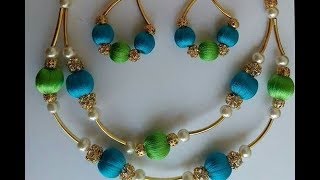 Latest Beautiful Silk Thread Jewellery Designs!!!