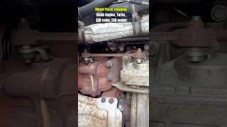 Diesel force cleaning for engine, turbo, egr valve, egr cooler, intake and exhaust