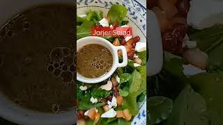 Jarjer Salad #cookingchannel #jarjersalad #ofwlife #greenleaves #arabicsalad