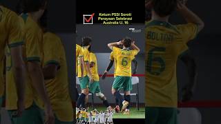 Selebrasi Timnas Australia U.16 Provokatif.