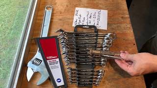 Hyper Tough 15 Piece Metric Combination Wrench Set.  8mm to 25mm