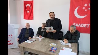 Saadet Partisi Pazar İlçe Başkanlığı'nın 8. Olağan Kongresi Yapıldı