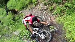 vtt Luchon avec Vincent le cascadeur juin 2016