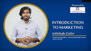 Marketing Essentials (Sinhala) | Inthikab Zufer (Senior Lecturer in Marketing) - Pick a Course