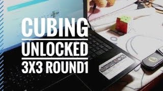 Video proof for cubelelo cubing unlocked 2020 3x3 round 1