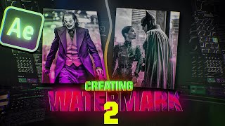 {LIVE) HOW TO: CREATE WATERMARKS FOR YOUR EDITED VIDEOS for BEGINNERS. PART 2  #aftereffectstutorial