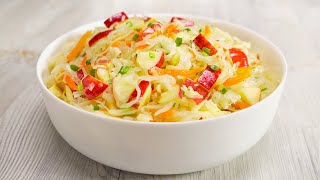 Вкусные САЛАТЫ С БЕЛОКОЧАННОЙ КАПУСТОЙ, которые вы приготовите еще не раз. Рецепты от Всегда Вкусно!