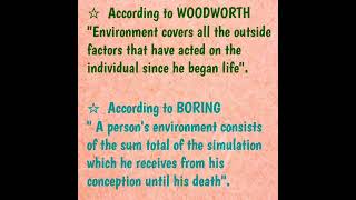 Definition of Environment | Definition of Environment b.ed notes | #youtube #shorts