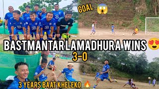 Basmantar lamadhura fc Vs Barnesbeg fc 3-0😍 football match Pradhan cup 2024 | Eddie vlogs 26 |