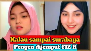 Live icha dipancing mbak fika-kalau sampai disurabaya pengen dijemput FIZ R