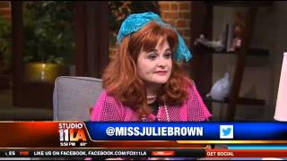 Julie Brown on STUDIO 11 LA talks Homecoming Queen Got a Musical  - March 28, 2014