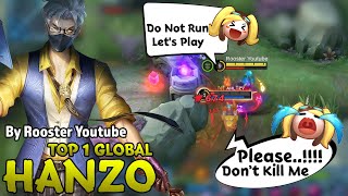 Insane Damage Hanzo - Top 1 Global Hanzo - Mobile Legends