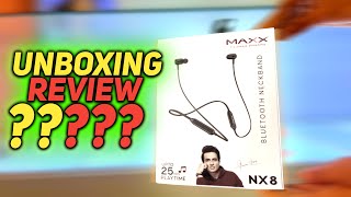 Unboxing Maxx NX8 #maxx #nackband #review