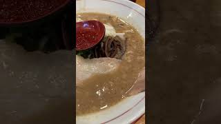 #福岡グルメ 濃厚ドロドロラーメン【麺屋八感】 #ramen