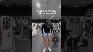 Full Quads & Calves Workout #fitness