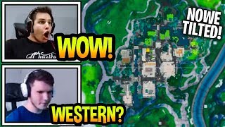 STREAMERZY REAGUJĄ NA *NOWE* WESTERN TILTED TOWERS! (  TILTED TOWN )