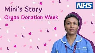 Mini's Story | Organ Donation Week | MFT