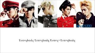 SHINee - Everybody [Hangul/Romanization/English] Color & Picture Coded HD