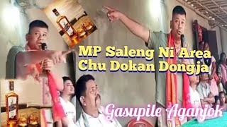 MP Saleng Sangma Ni Area-ode Chu Dokan Dongja. Tola Ongode Video Ko Nibo.