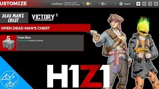 Dead Man's Chest & Victory Crates opening! || H1Z1: King Of The Hill (PS4)